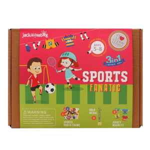 Sports Fanatic 3-in-1 DIY Craft Box