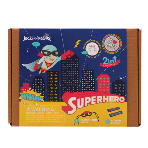 Superhero 2-in-1 DIY Craft Box