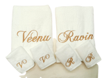 Cursive Bath Linen Set