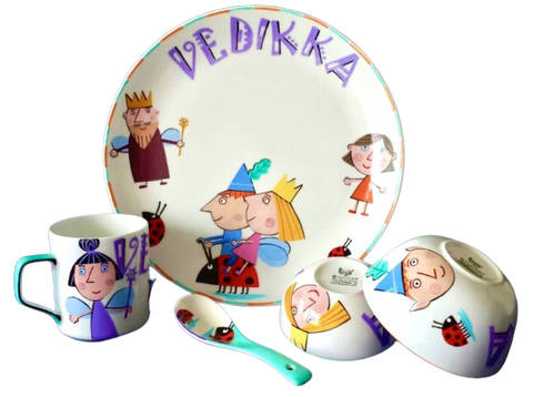 Ben & Holly theme Crockery Set