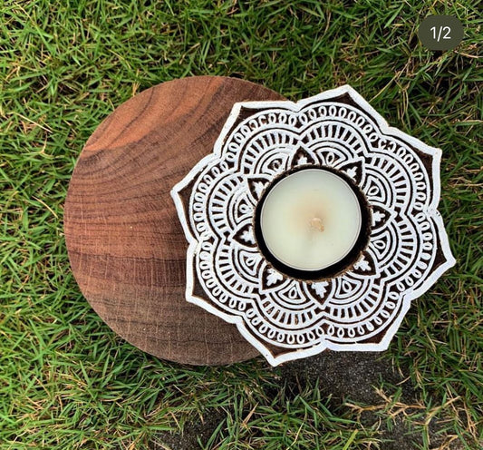 Wooden Tealight Holder