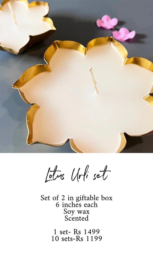 Lotus Urli Set