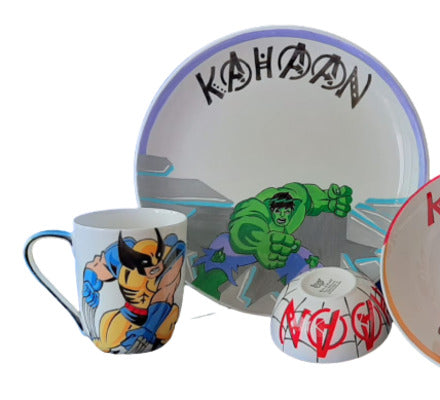 Avengers Crockery Set