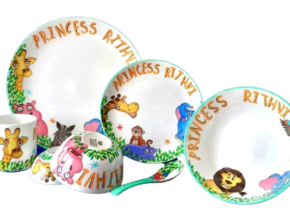 Jungle theme Crockery Set