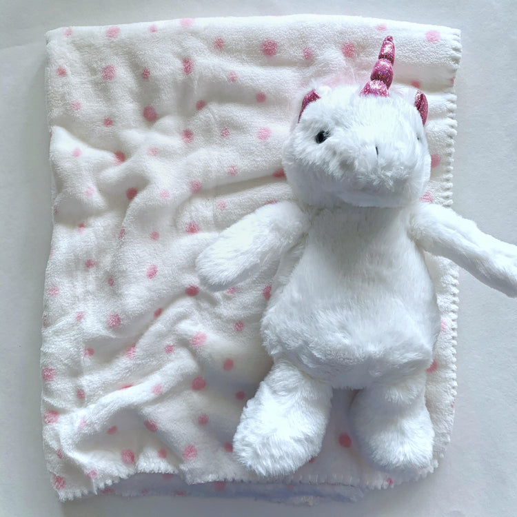 Baby Blanket with Soft Toy