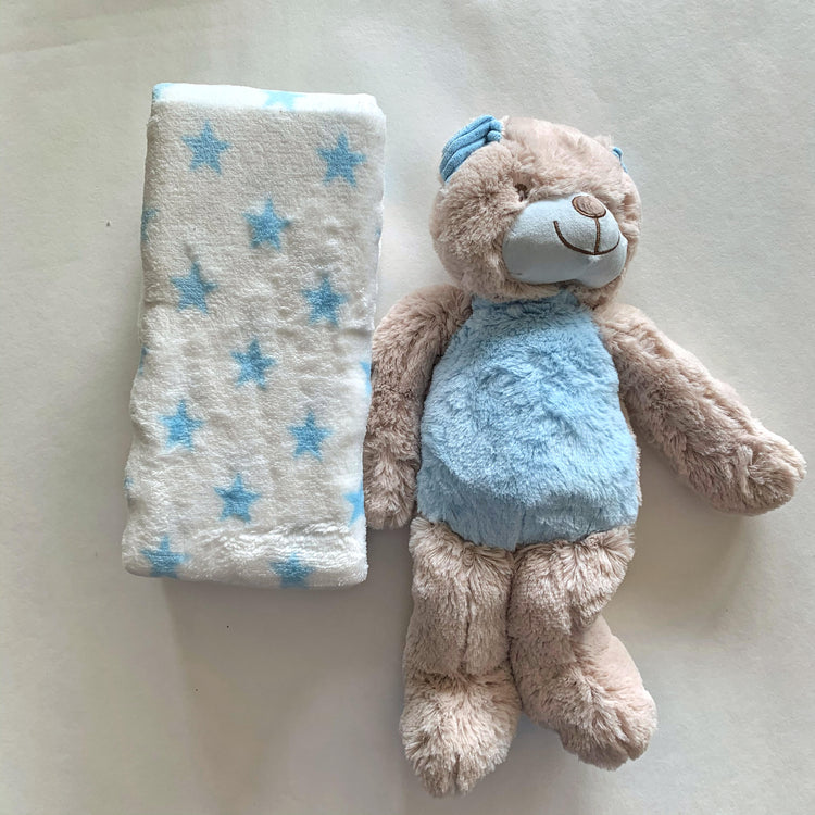 Baby Blanket with Soft Toy